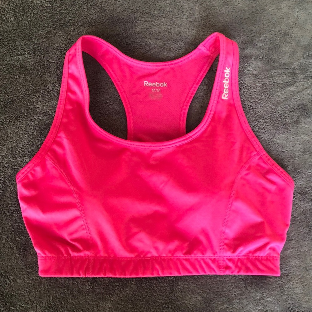 Cute Reebok Pink Sports bra